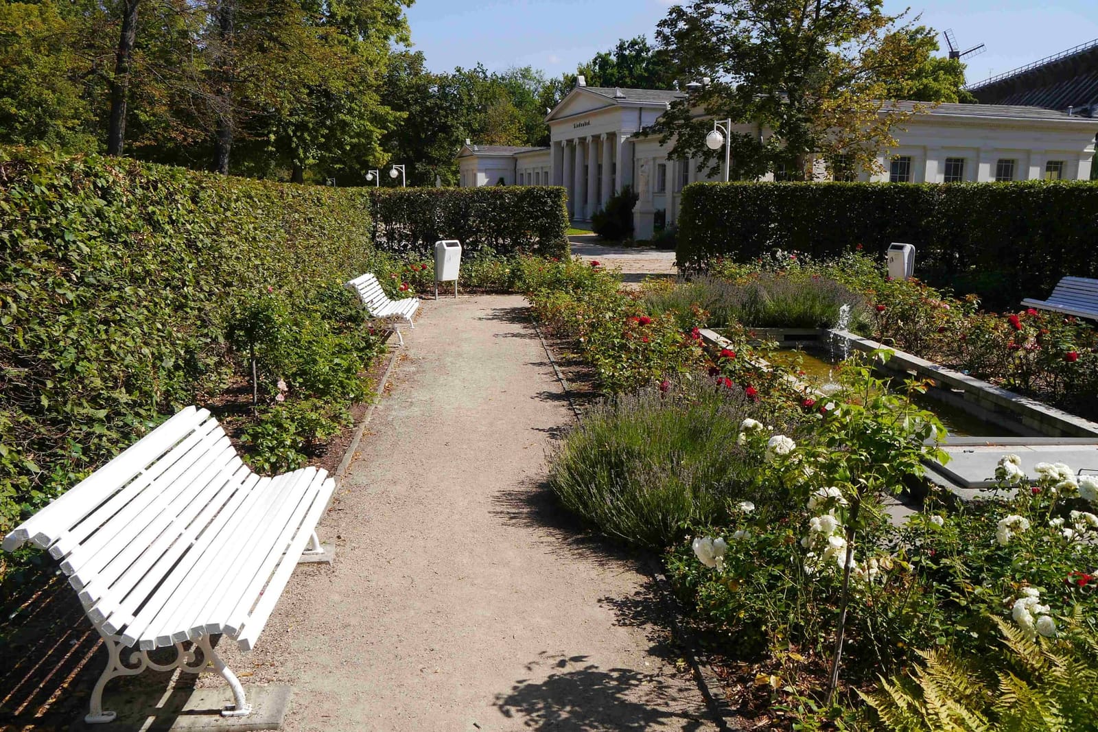 Erholung im Kurpark
