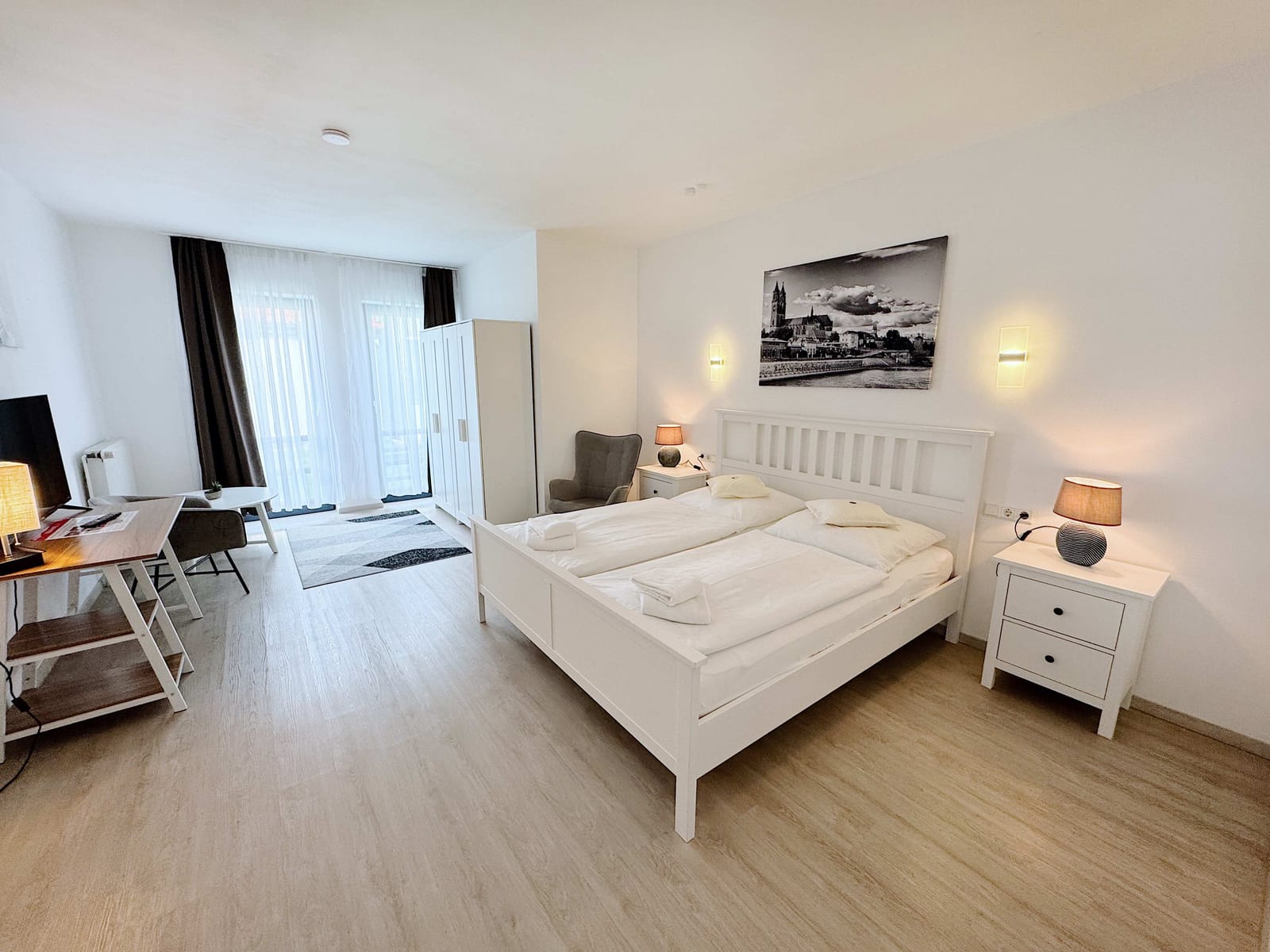 Doppelzimmer mit Balkon