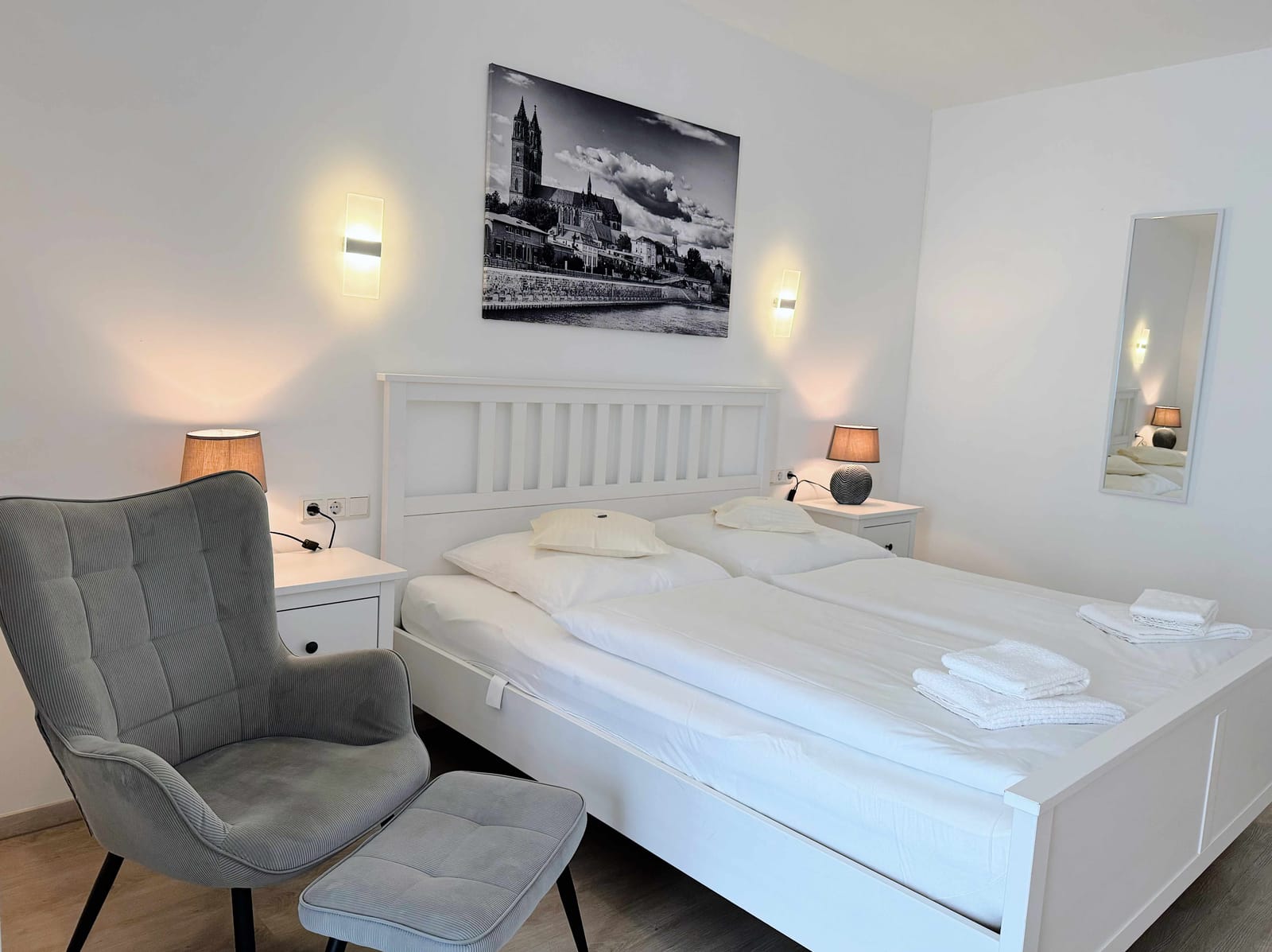 Doppelzimmer mit Balkon