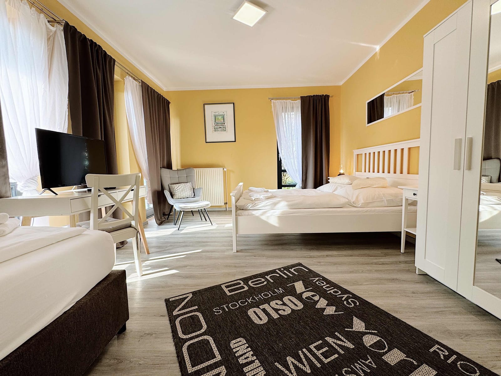 Dreibettzimmer